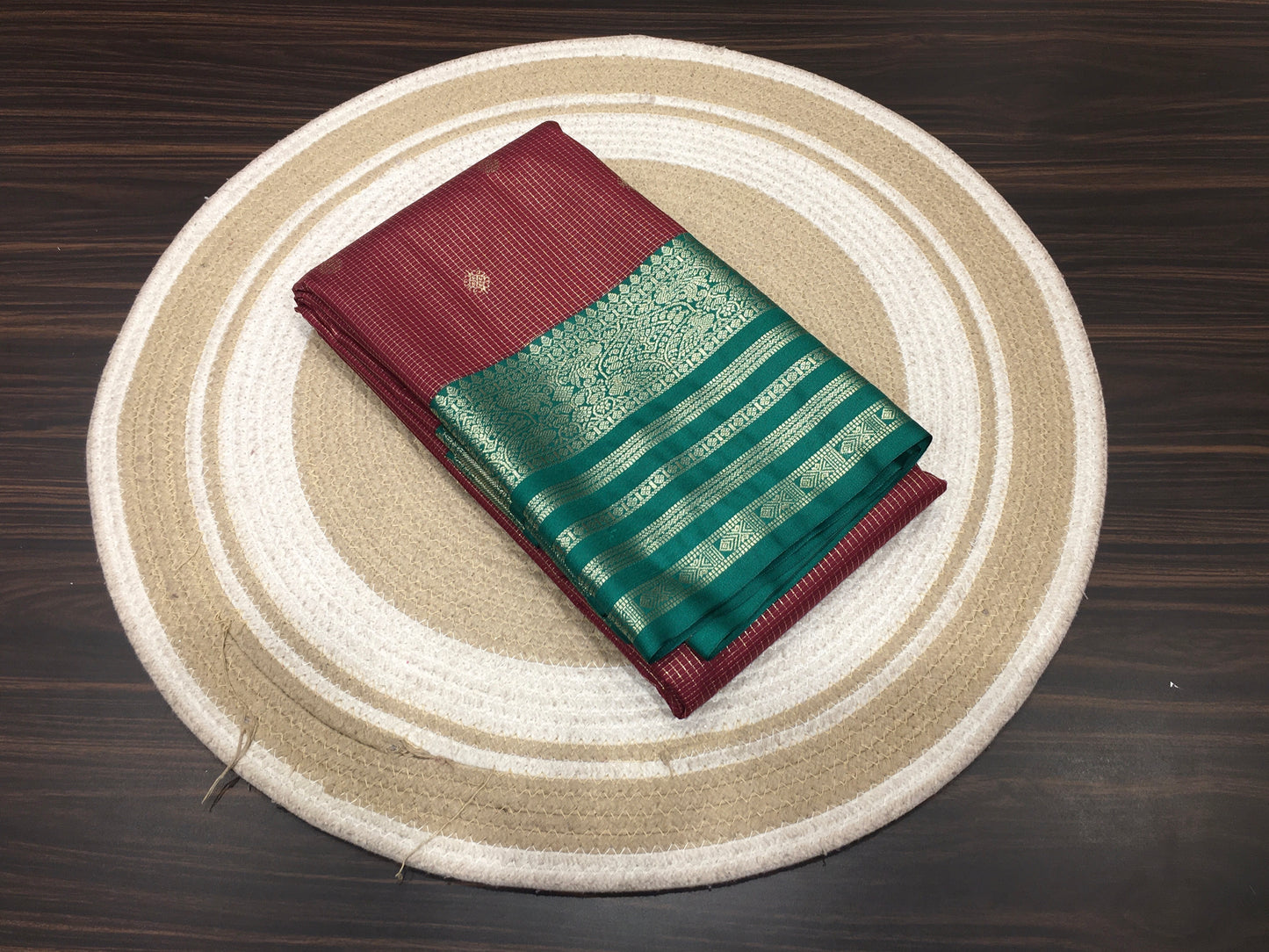 Semi Kanchipuram silk