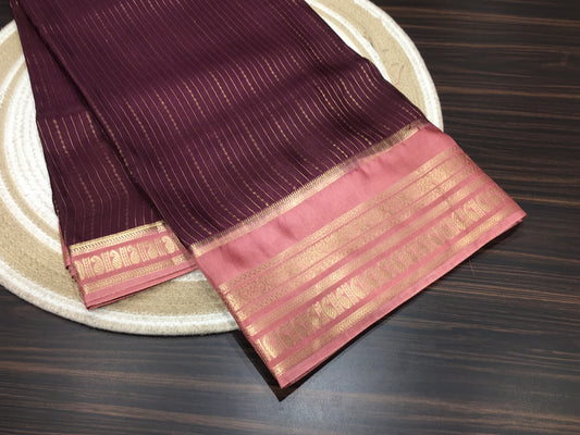 Semi Mysore Crape Silk