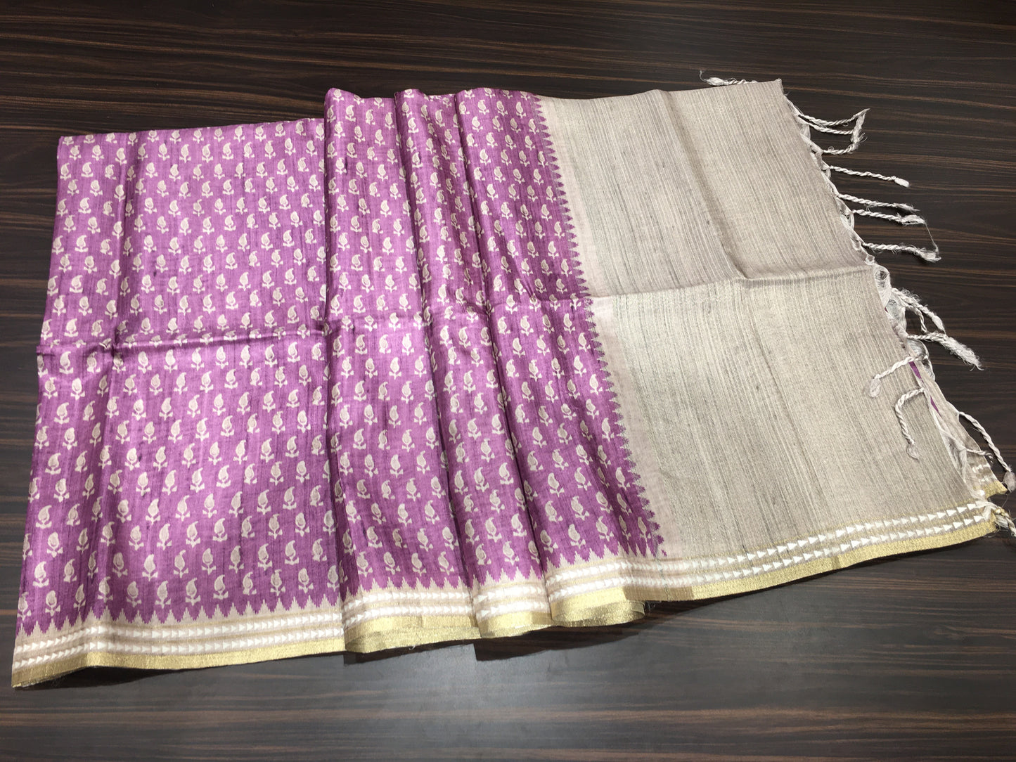 Soft tussar