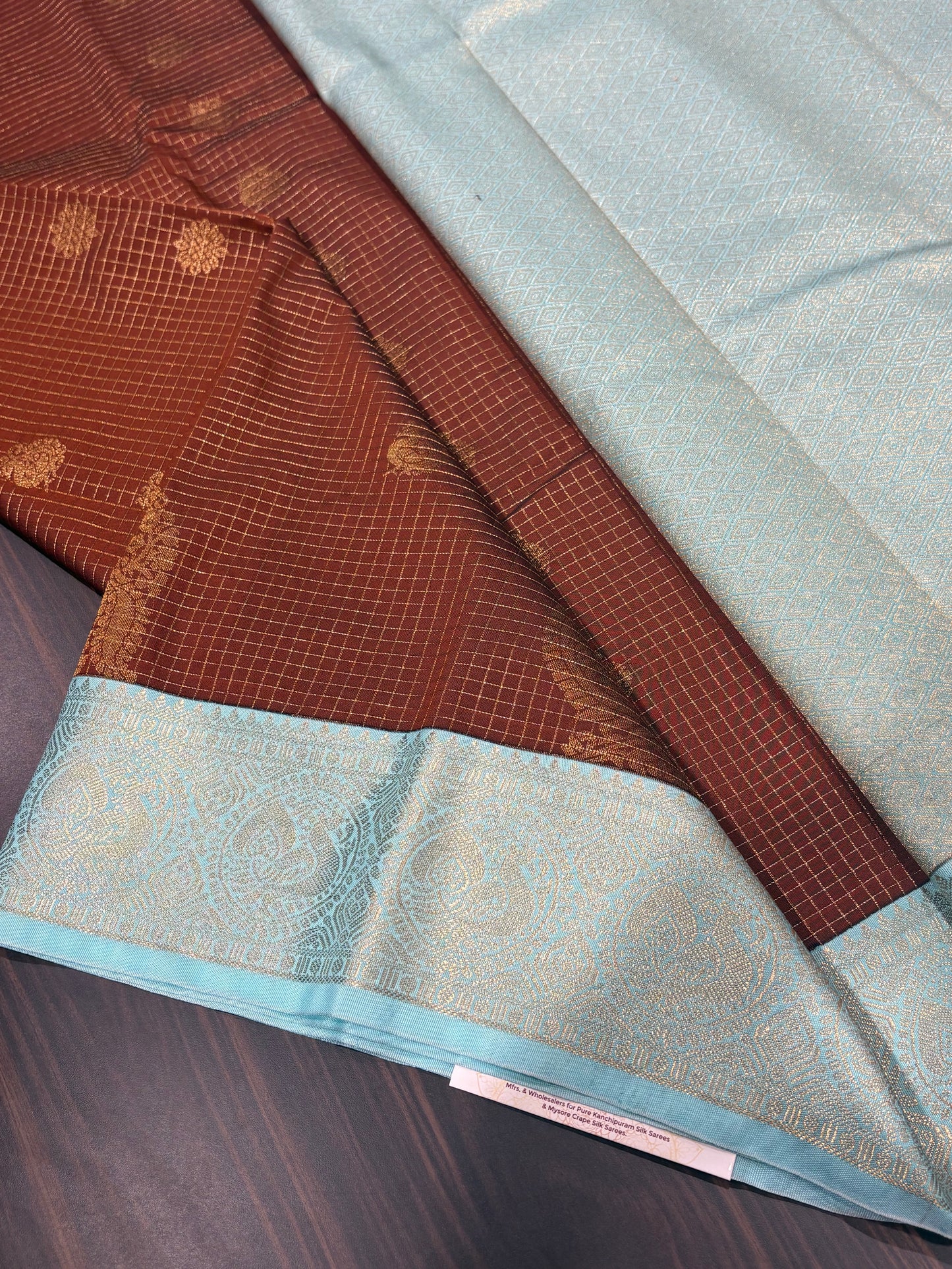 Semi Kanchipuram silk