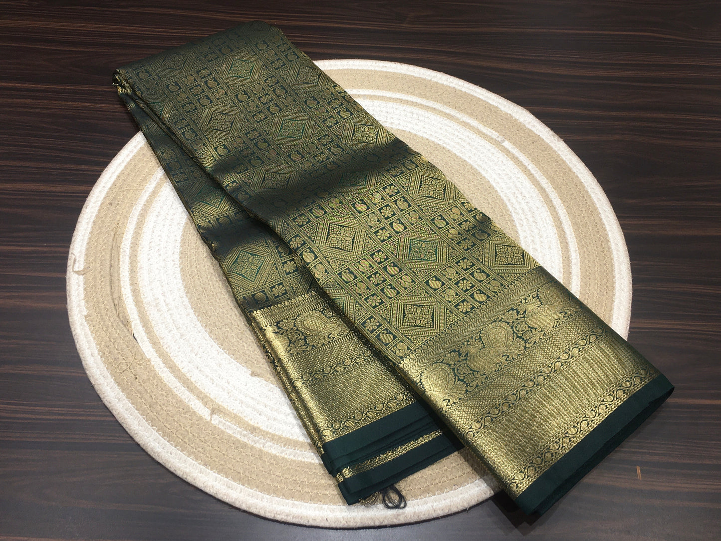 Semi Kanchipuram silk