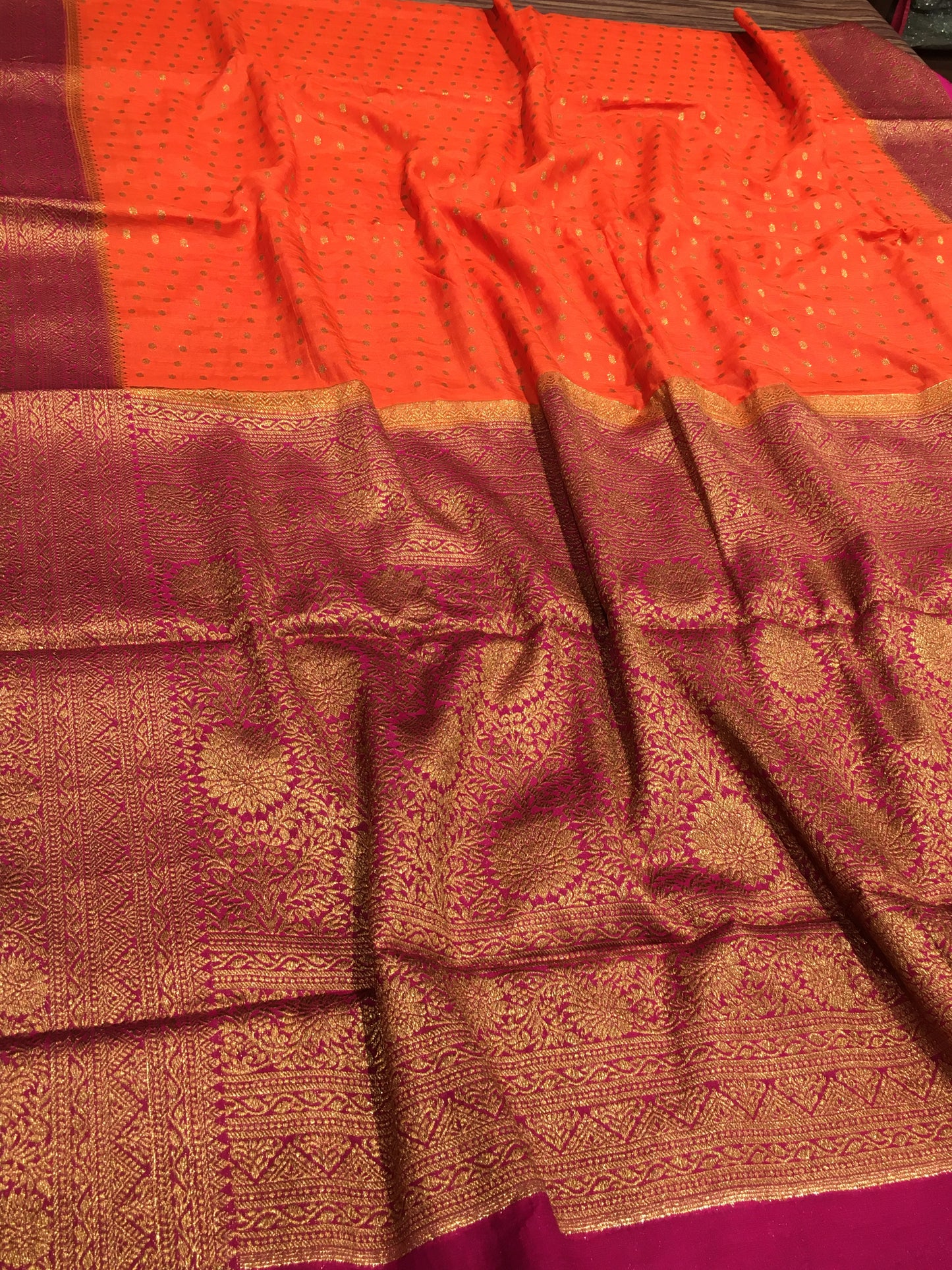 Semi kaddi georgette