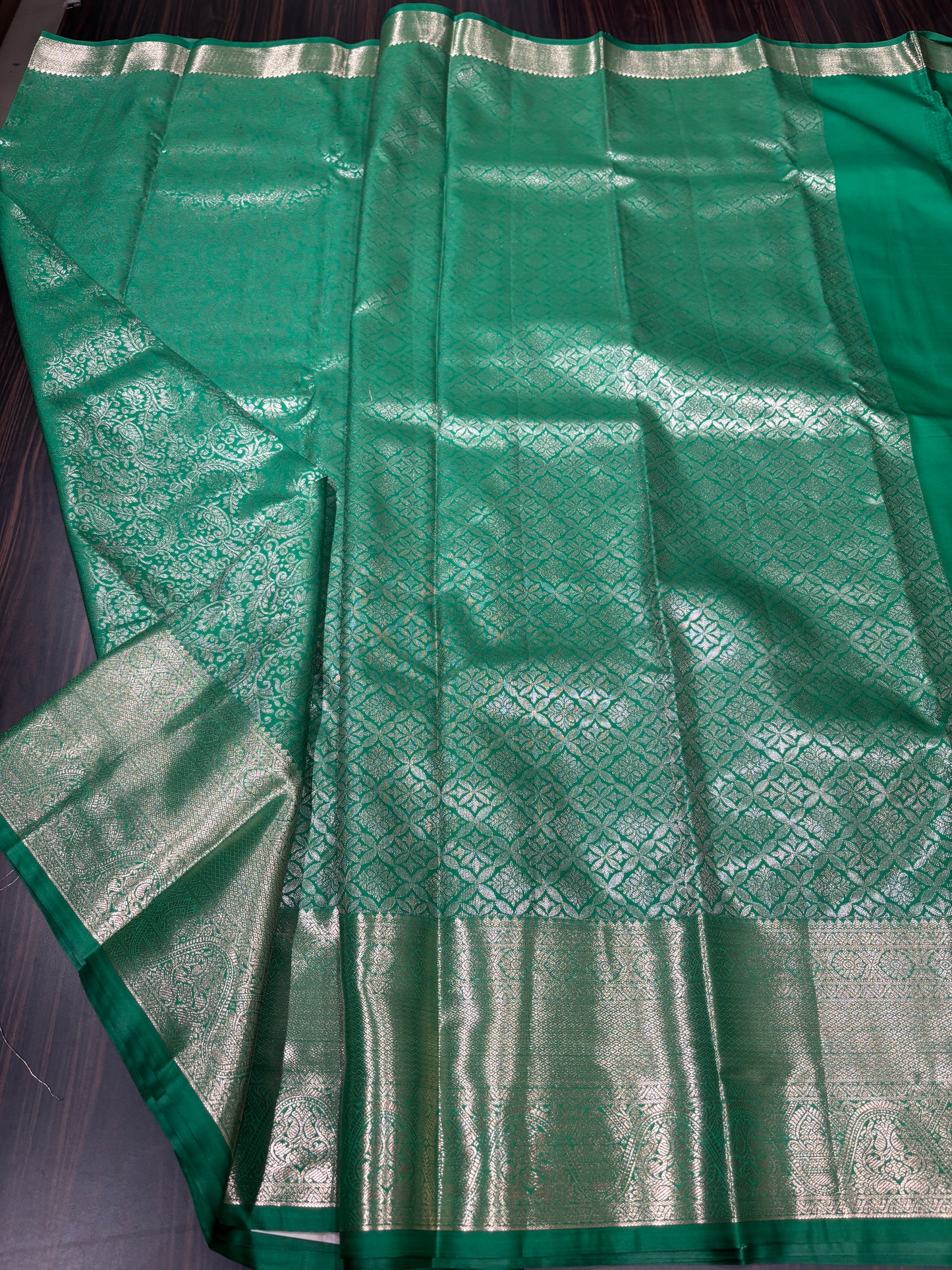 Semi Kanchipuram silk