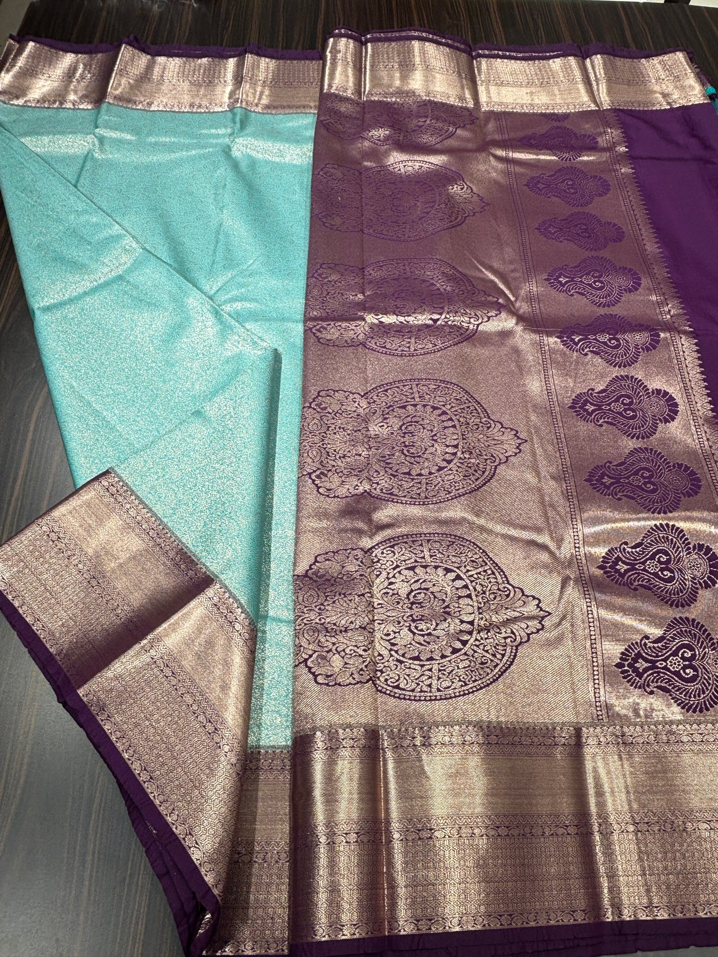 Semi Kanchipuram silk