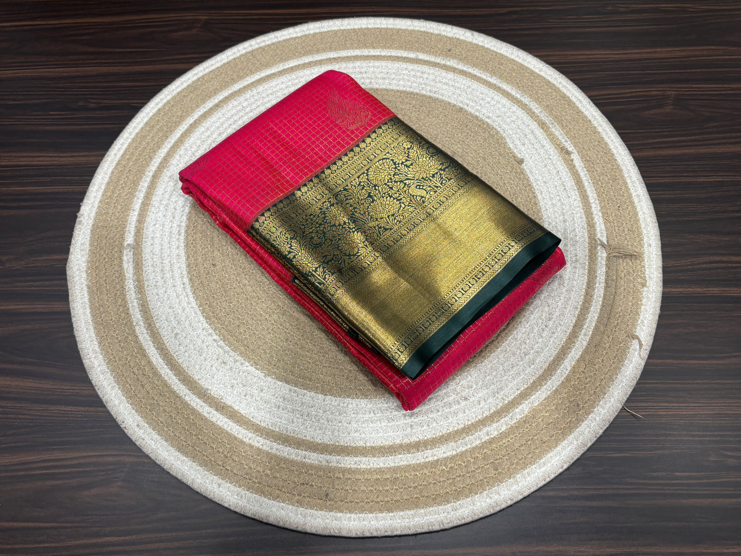Semi Kanchipuram silk