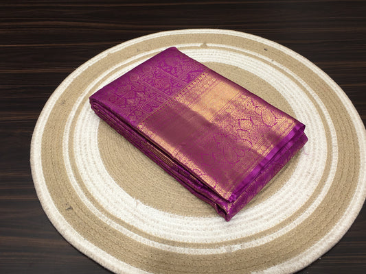 Semi Kanchipuram silk