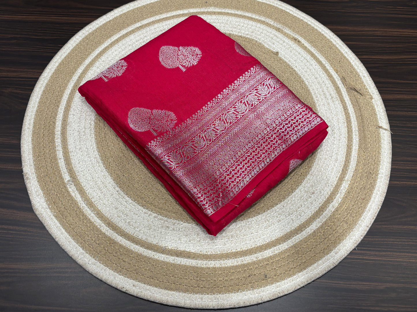 Raw silk