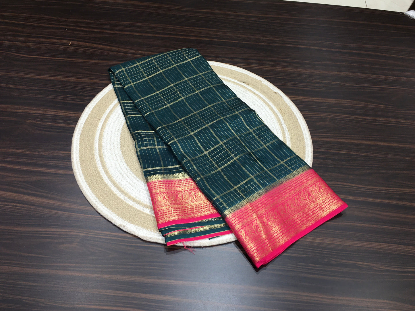 Semi Mysore Crape Silk