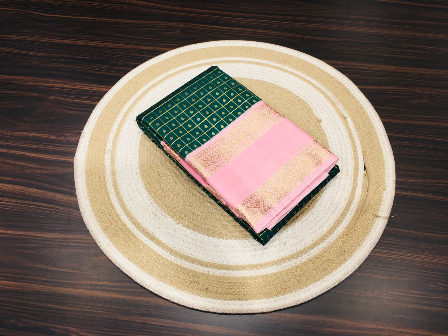 Semi Kanchipuram silk
