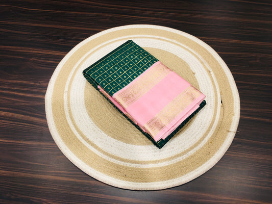 Semi Kanchipuram silk