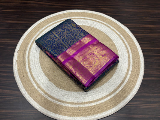 Semi Kanchipuram silk