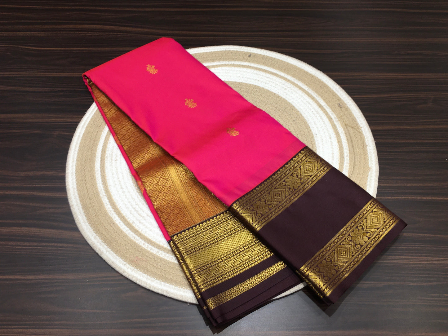 Semi Kanchipuram silk