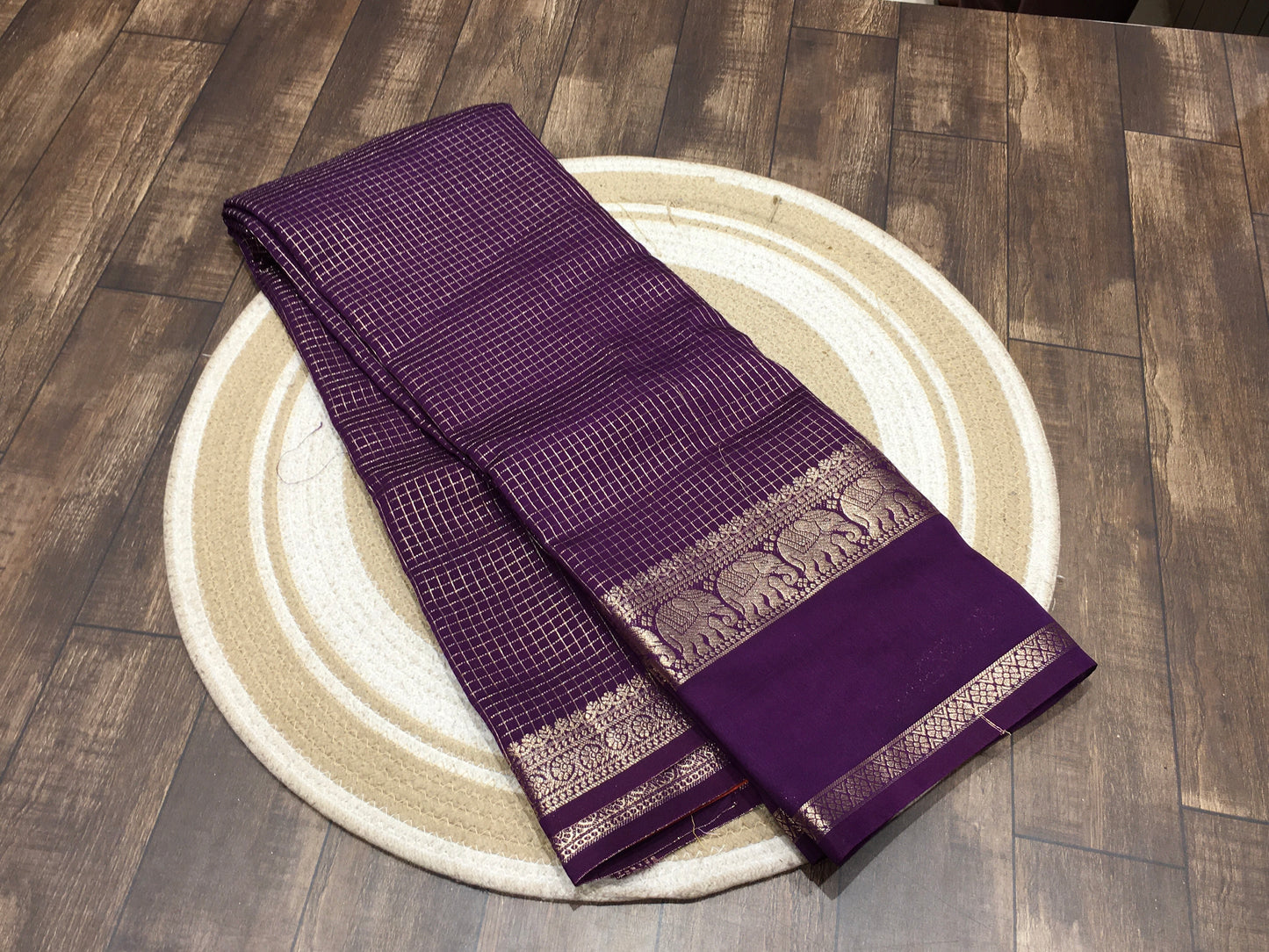 Semi Mysore crape