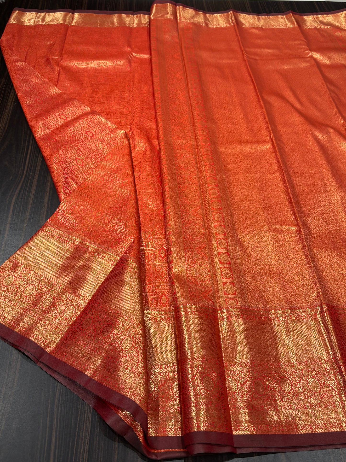 Semi Kanchipuram silk