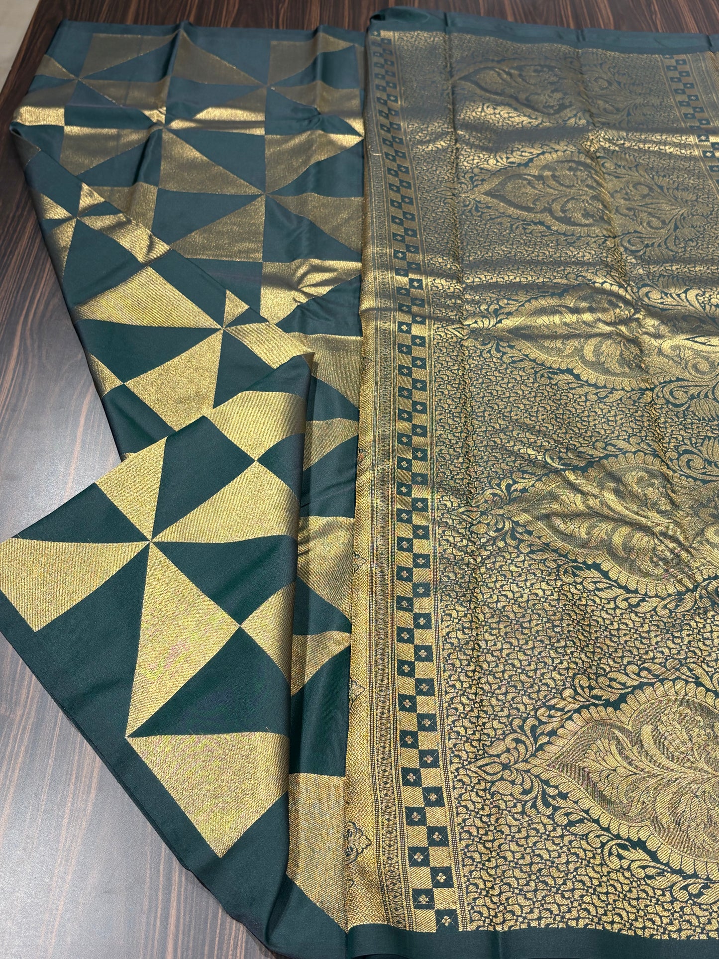 Semi Kanchipuram silk