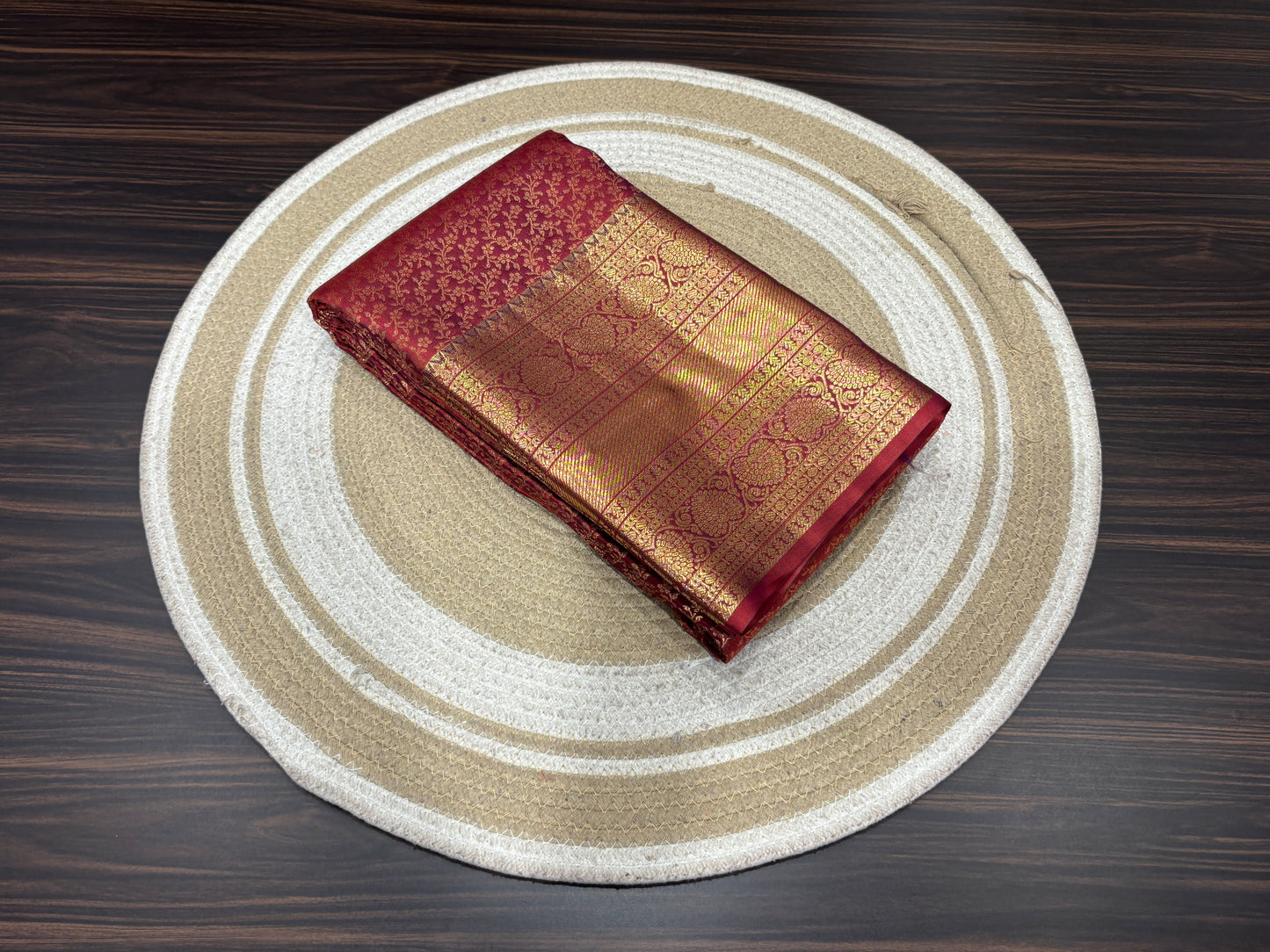 Semi Kanchipuram silk