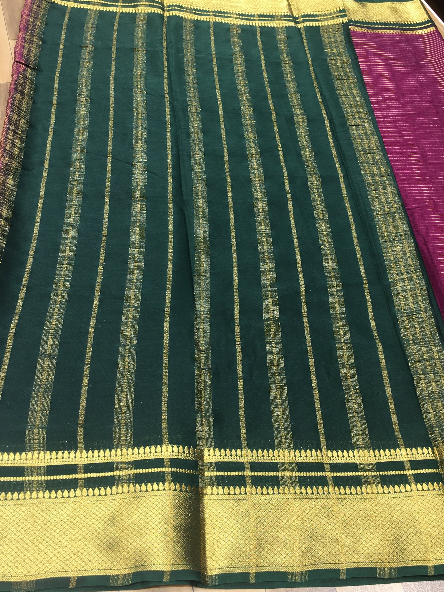Semi Mysore crape silk