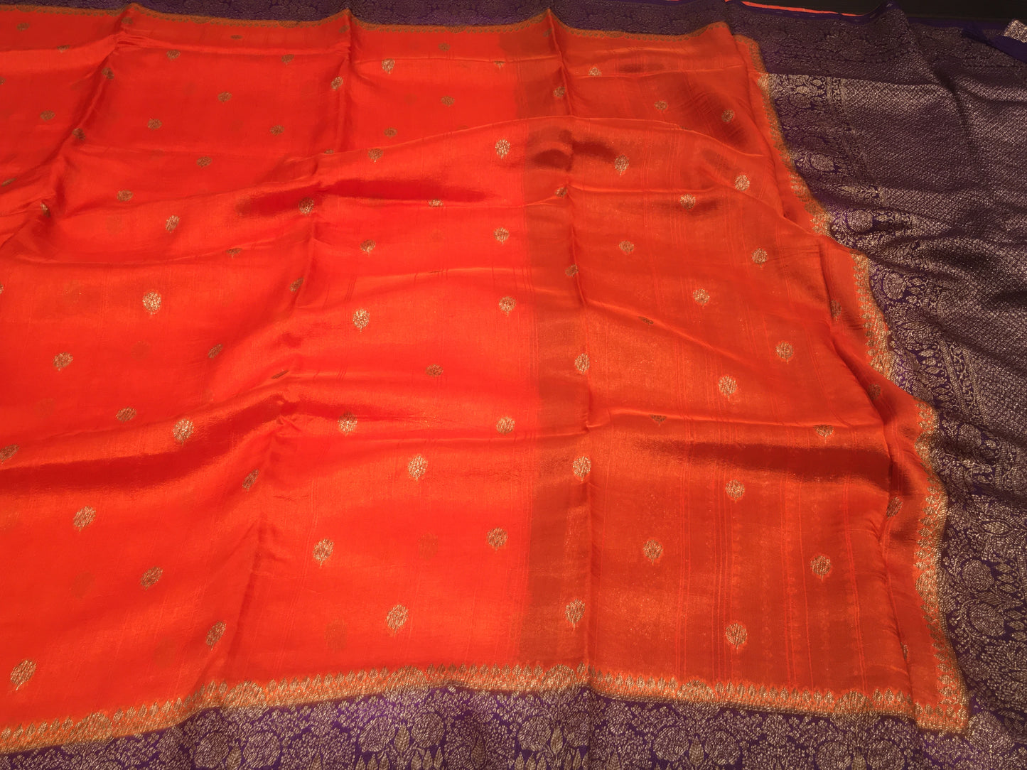 Soft tussar saree