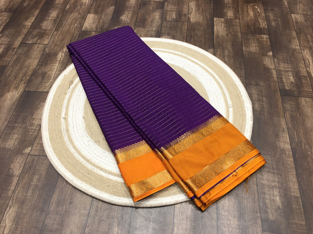 Semi Mysore Crape Silk