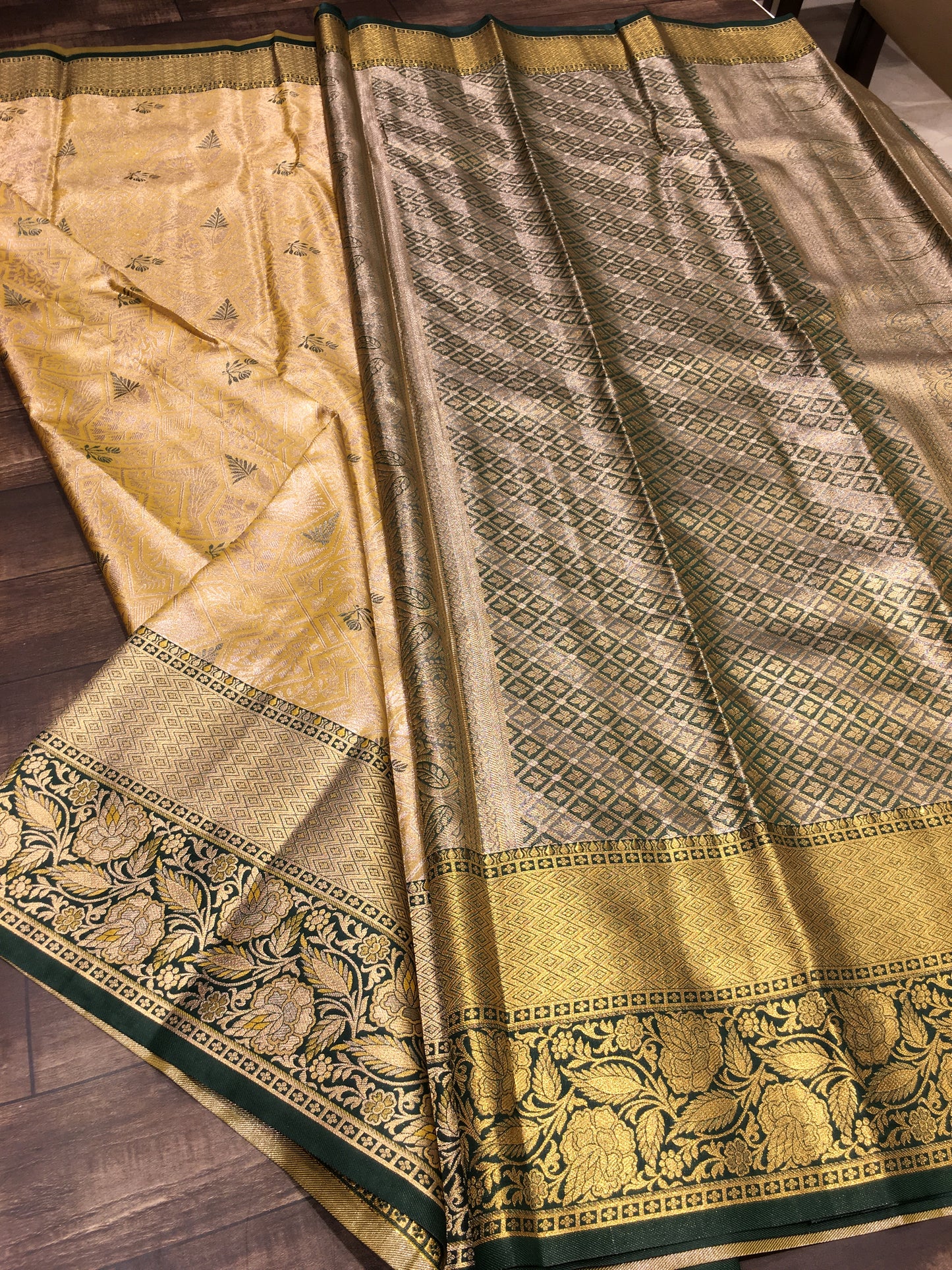 Semi Kanchipuram Tissue