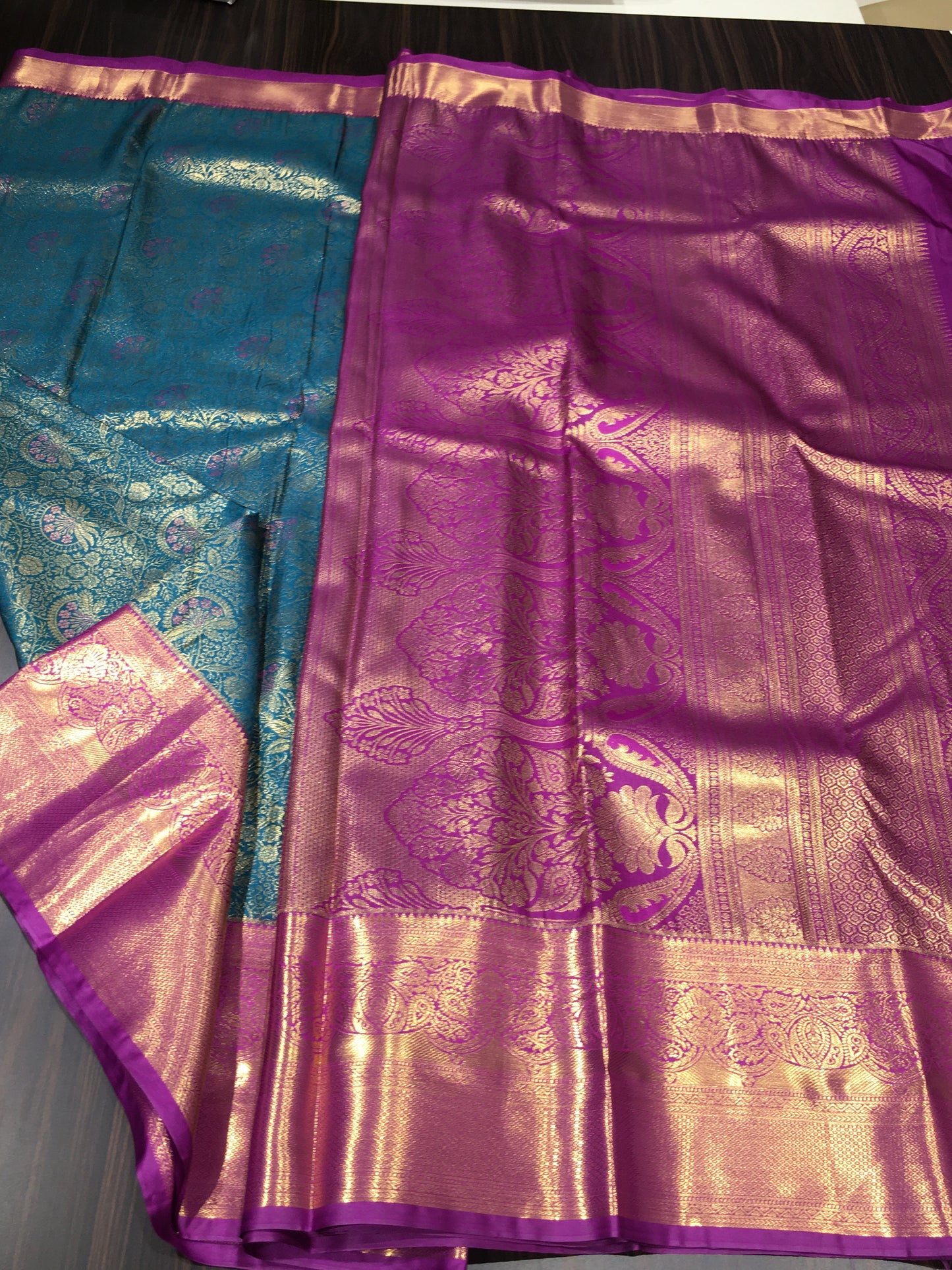 Semi Kanchipuram silk
