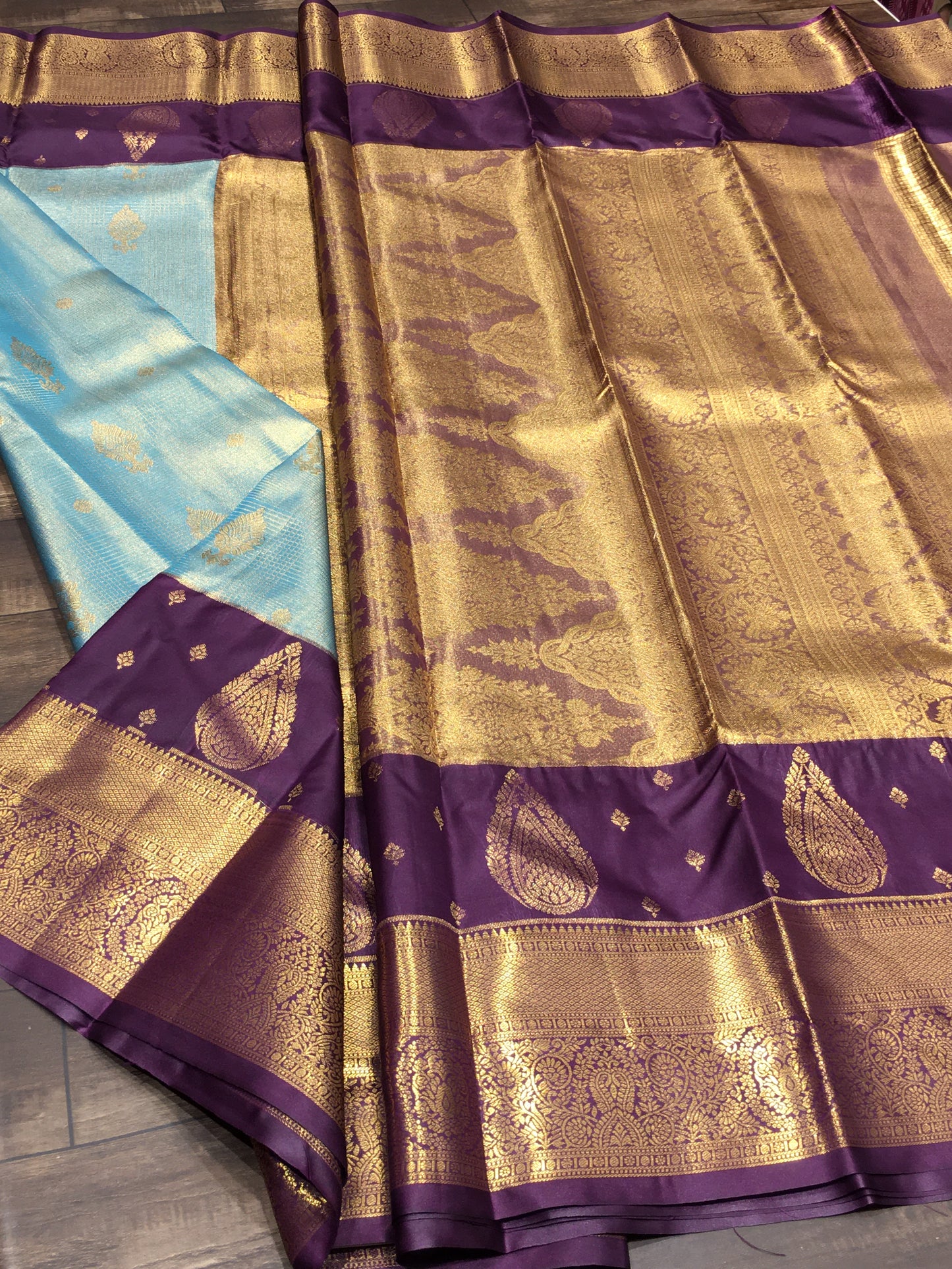 Semi Kanchipuram Tissue