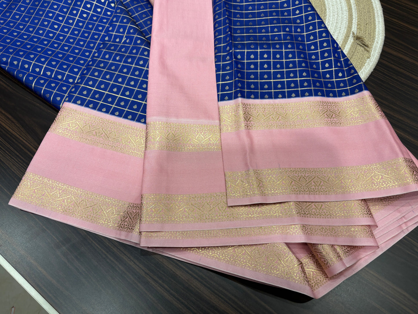 Semi Kanchipuram silk