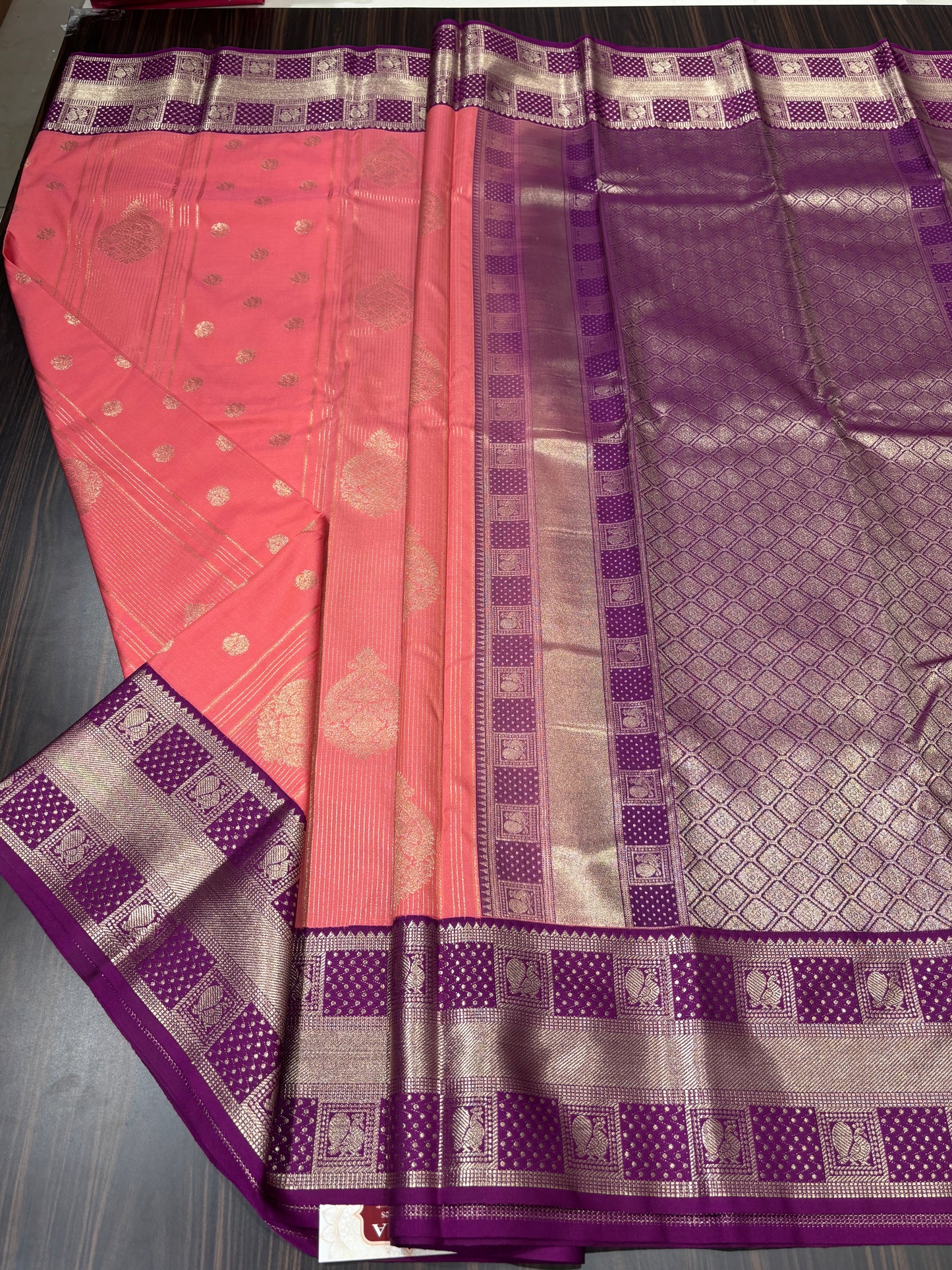 Semi Kanchipuram silk