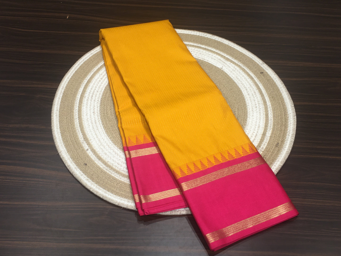 Semi Kanchipuram silk