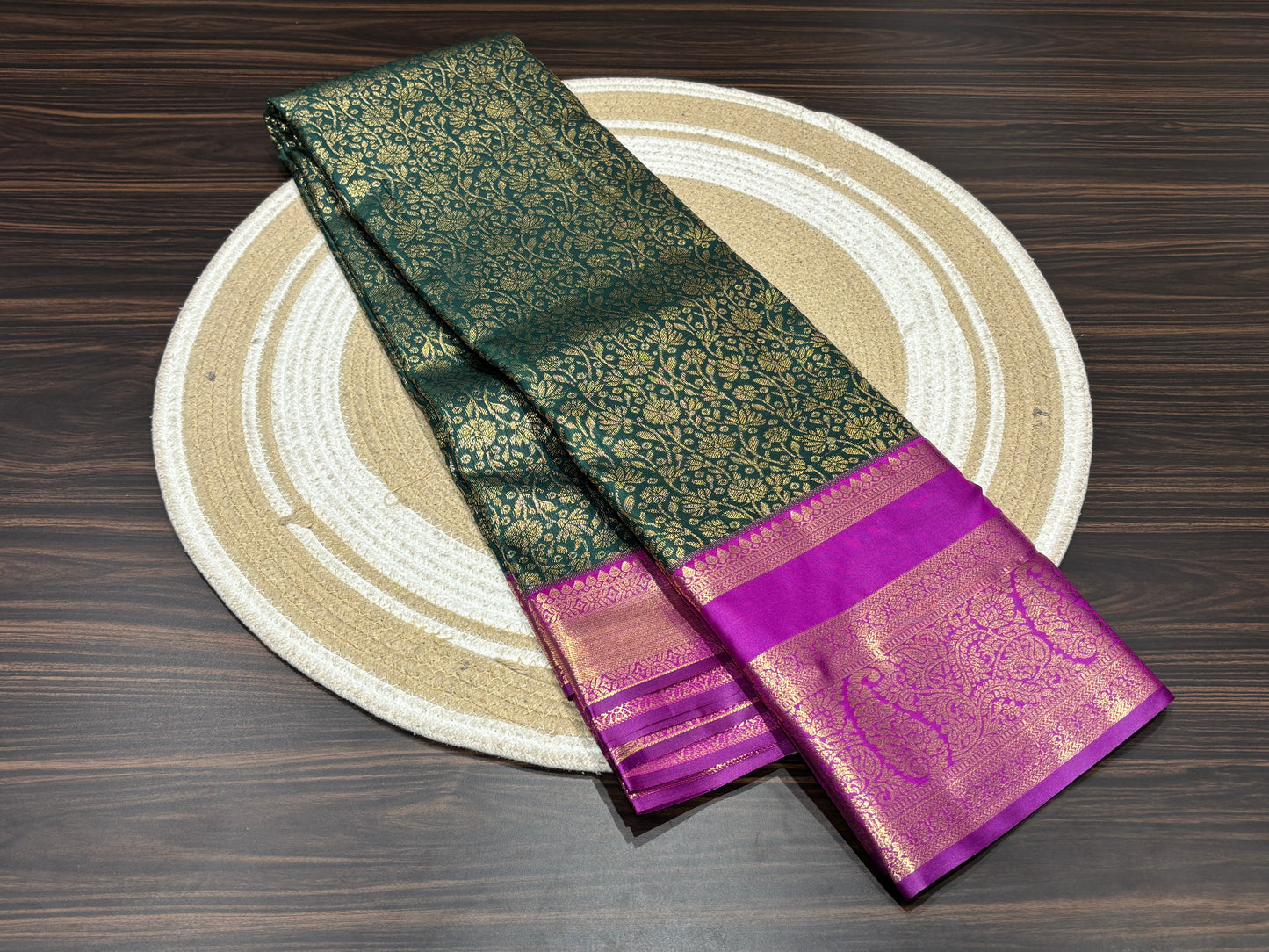 Semi Kanchipuram silk