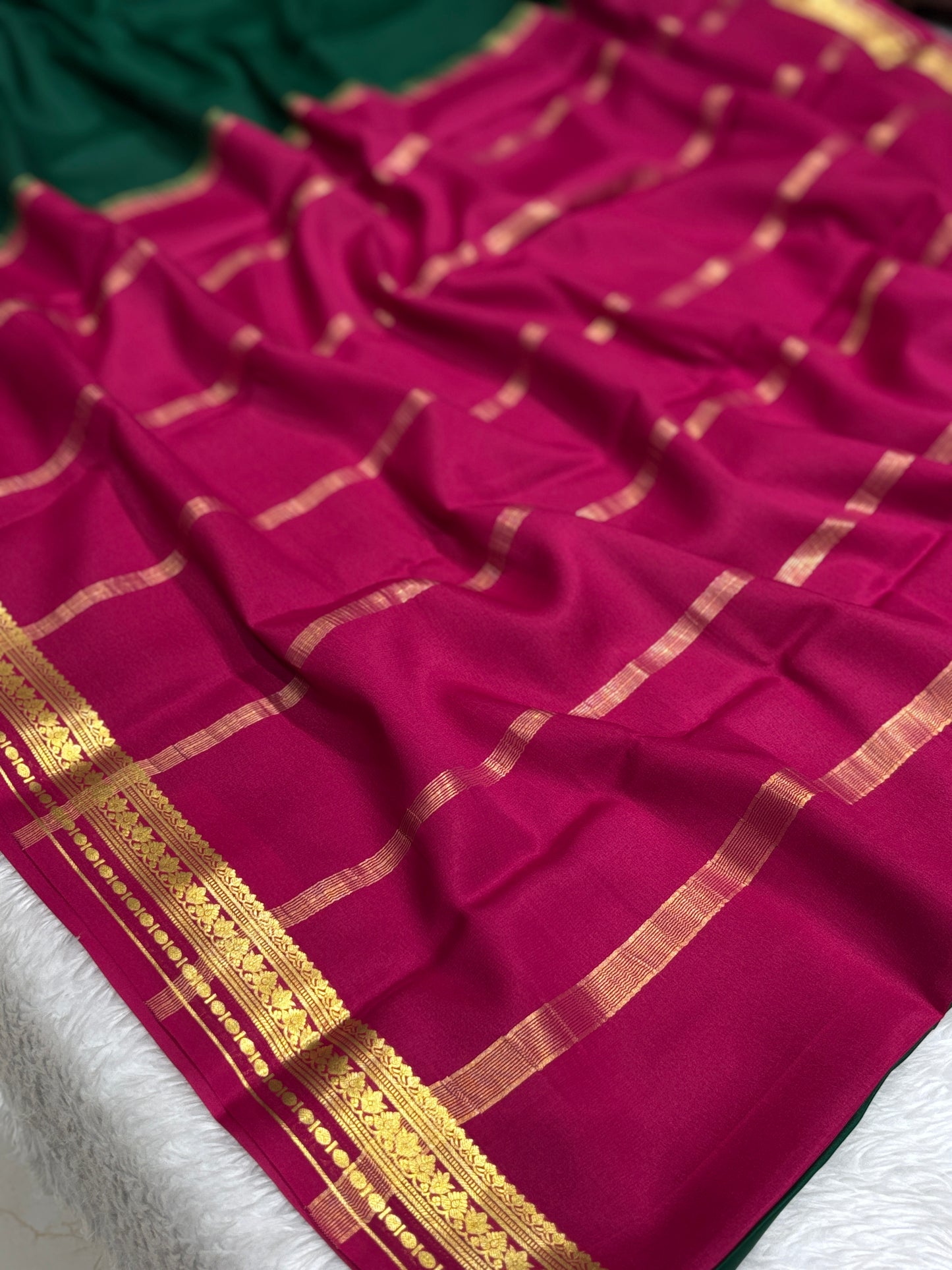 Pure Mysore silk