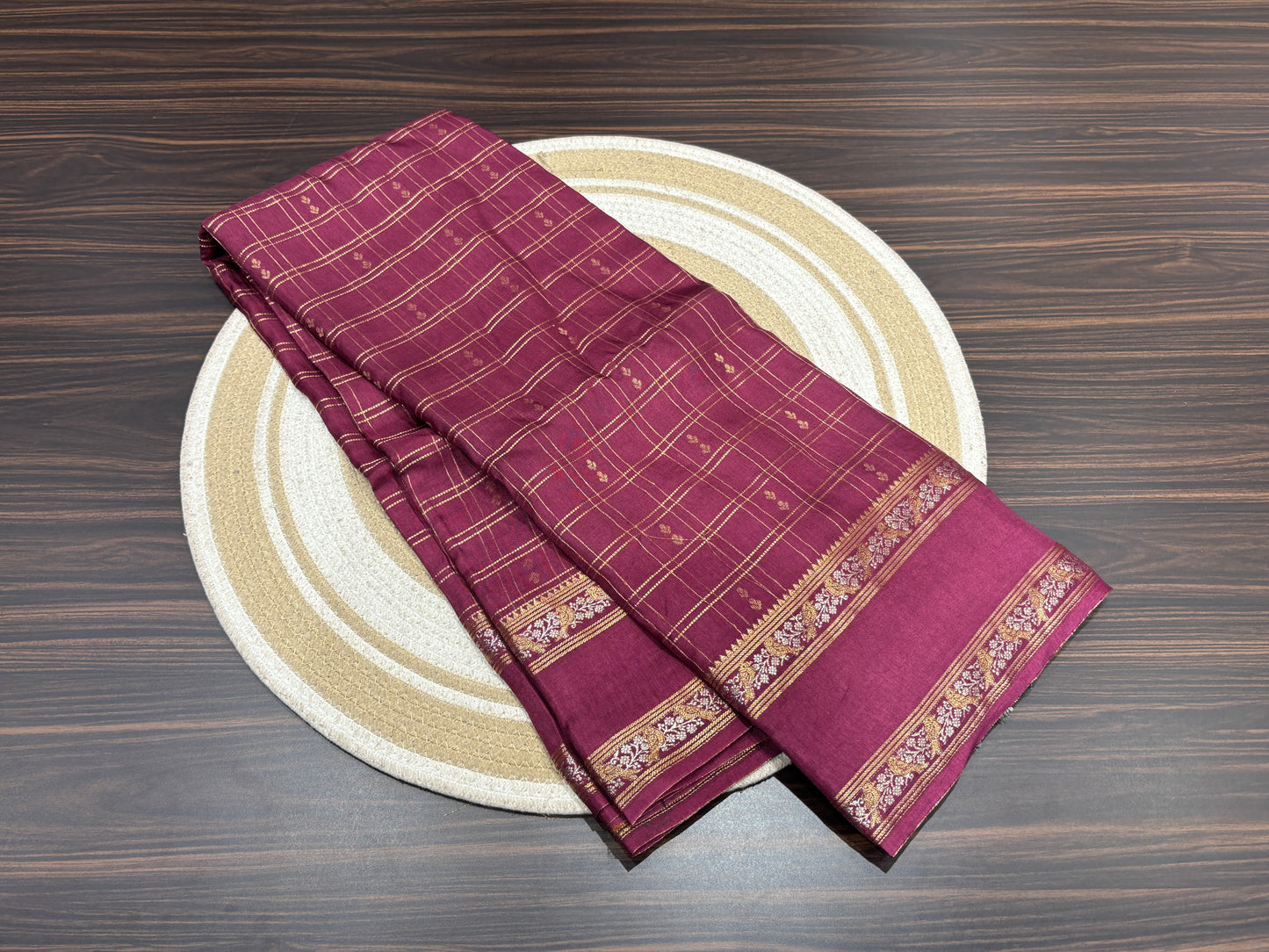 Semi Mysore crape
