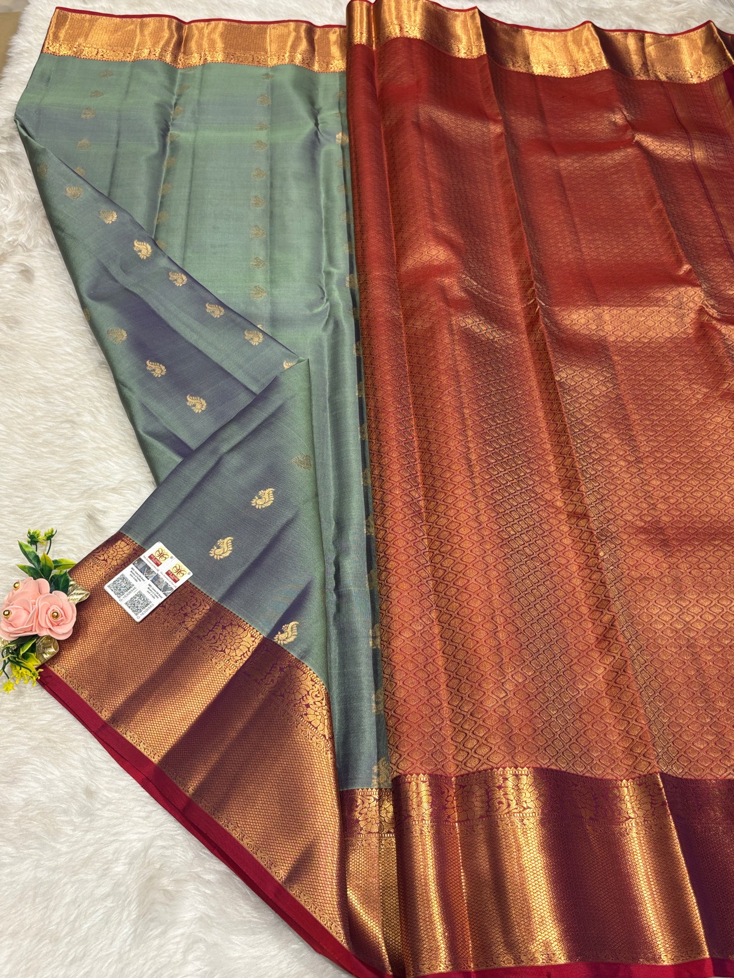 Pure Kanchipuram silk