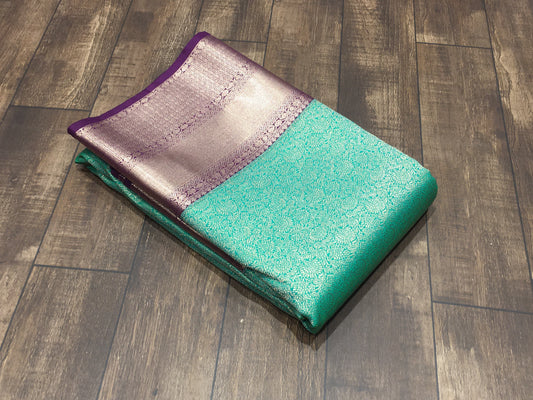 Semi Kanchipuram silk