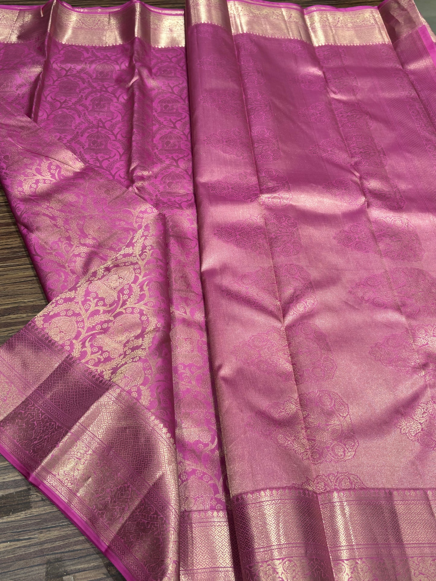 Pure Kanchipuram Brocade Silk