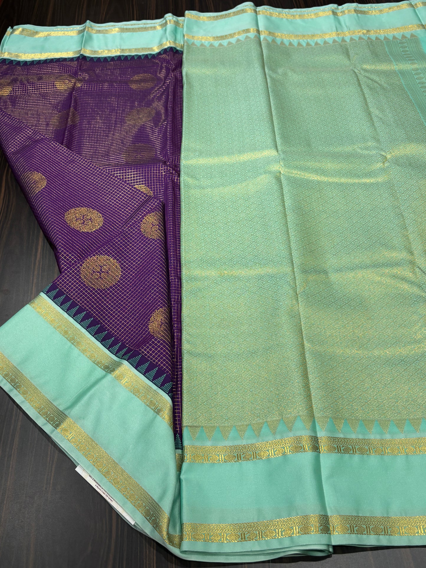 Semi Kanchipuram silk