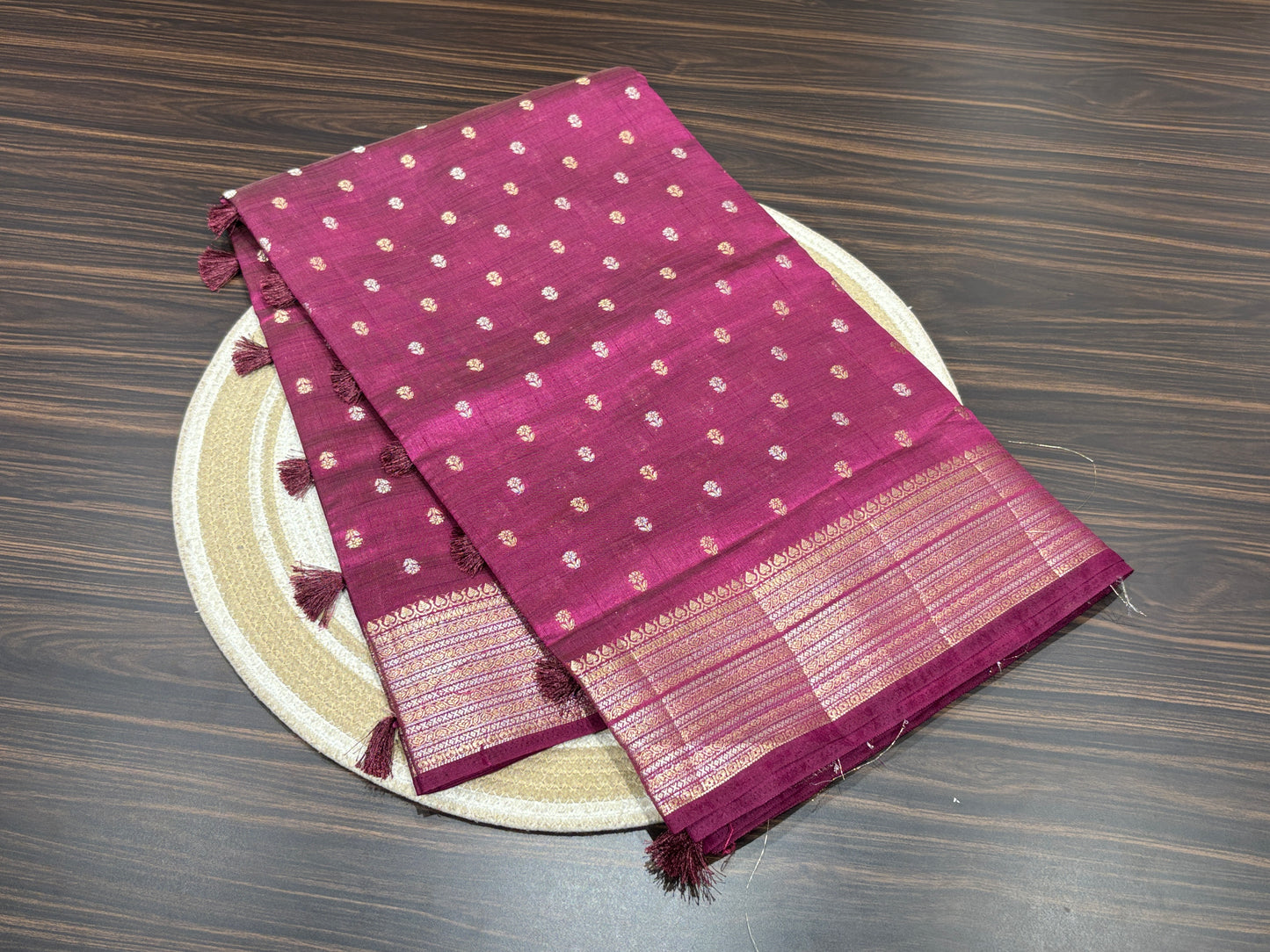 Lilly tussar saree