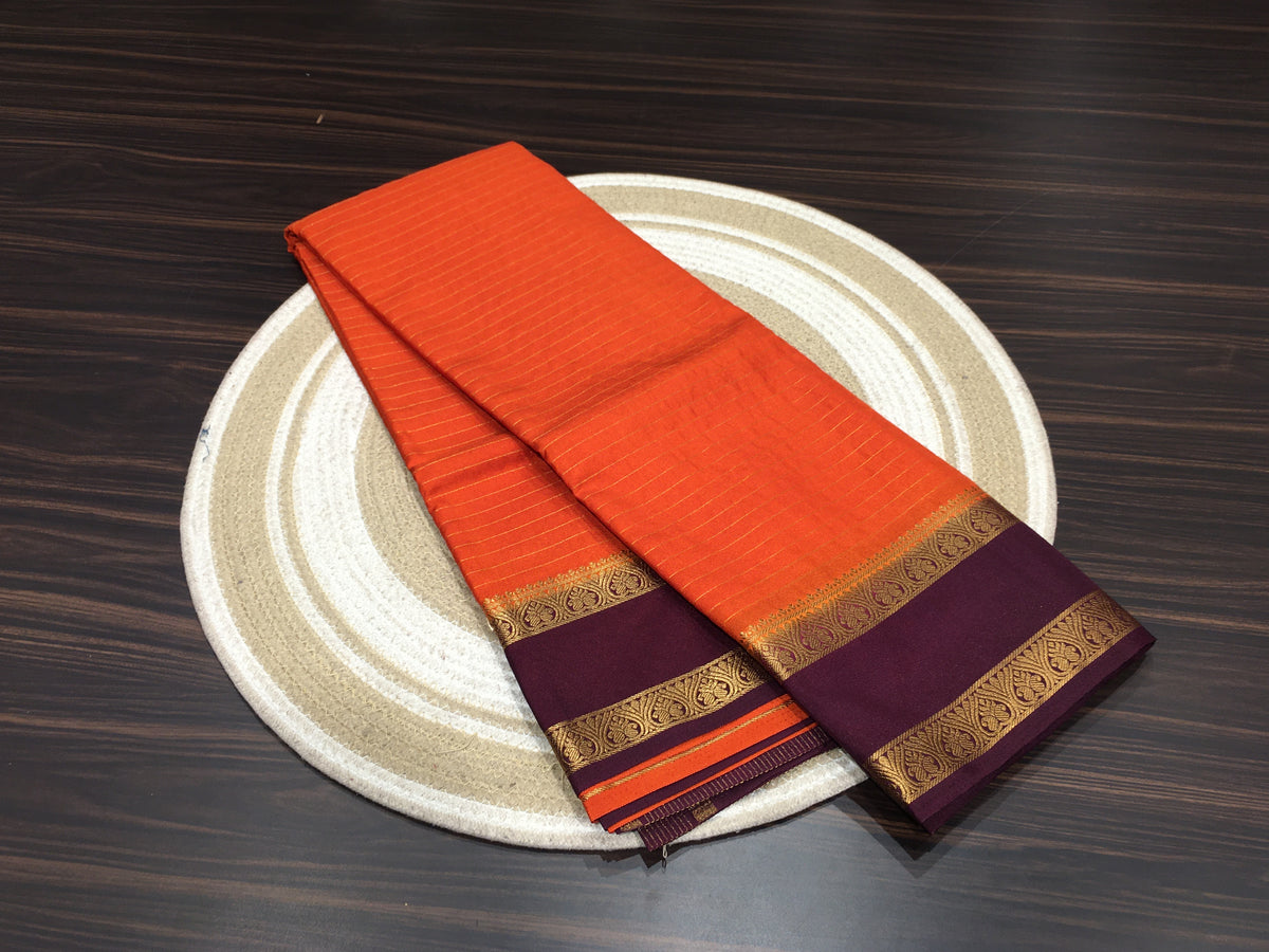 Semi Mysore Crape Silk
