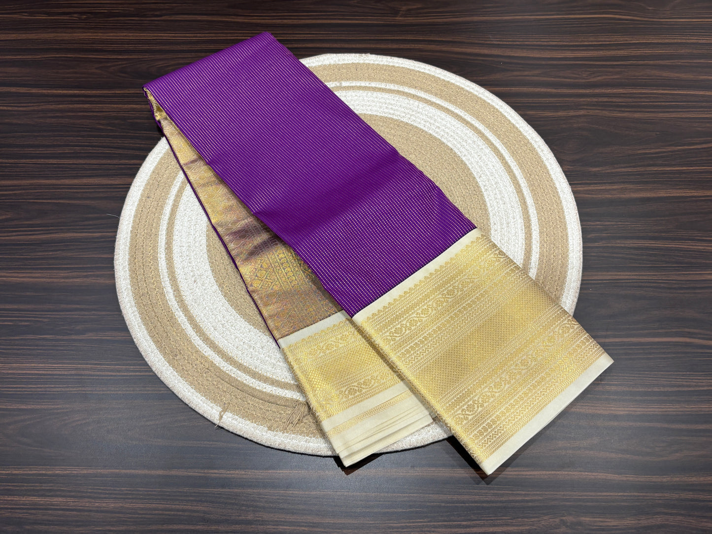 Semi Kanchipuram silk