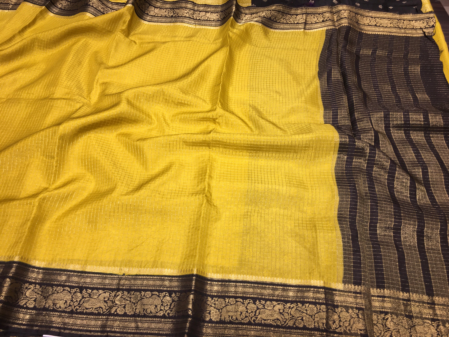 Semi Mysore Crape Silk