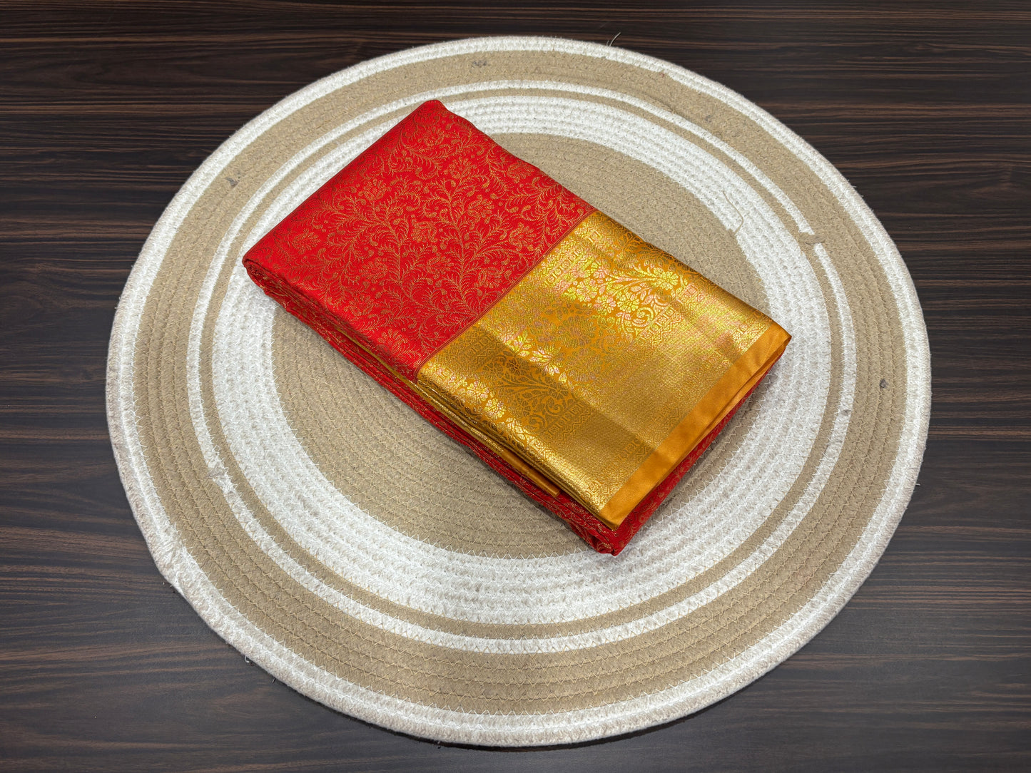 Semi Kanchipuram silk