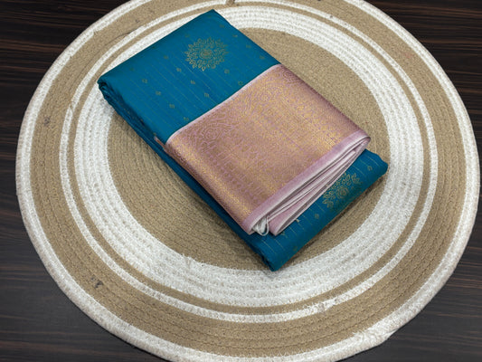 Semi Kanchipuram silk