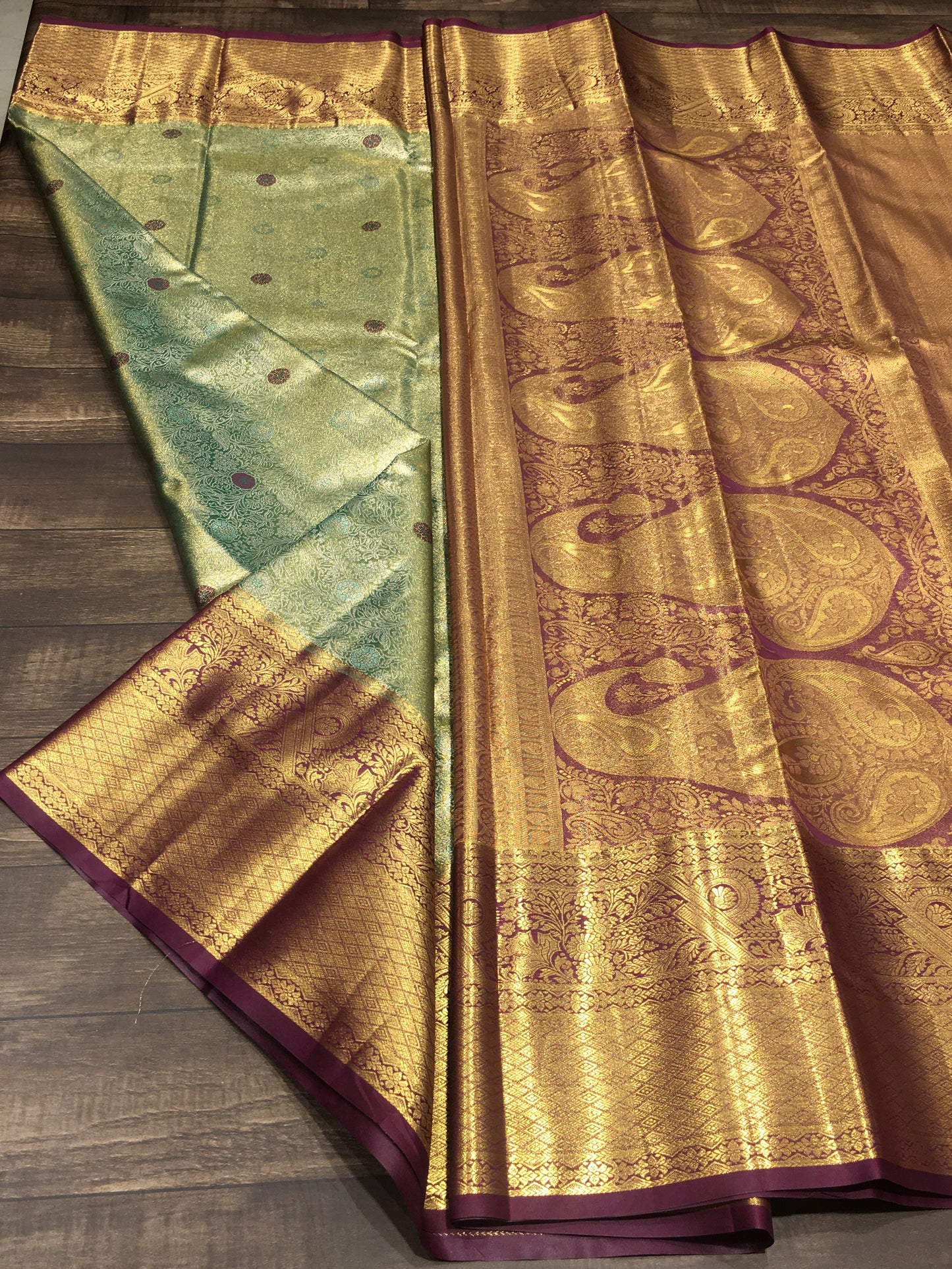 Semi Kanchipuram Tissue
