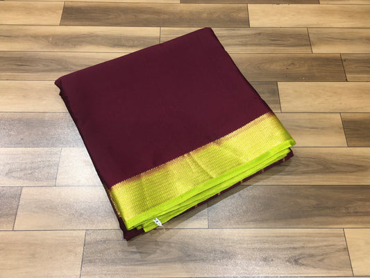 Semi Mysore crape silk