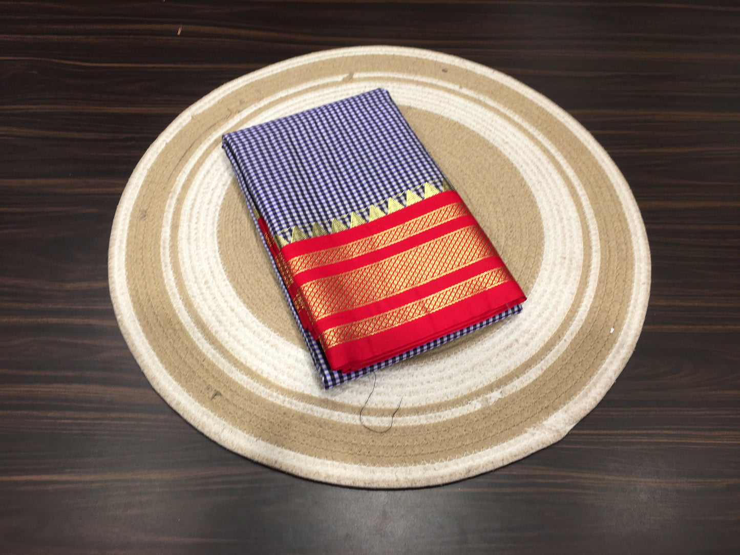 Semi Kanchipuram silk