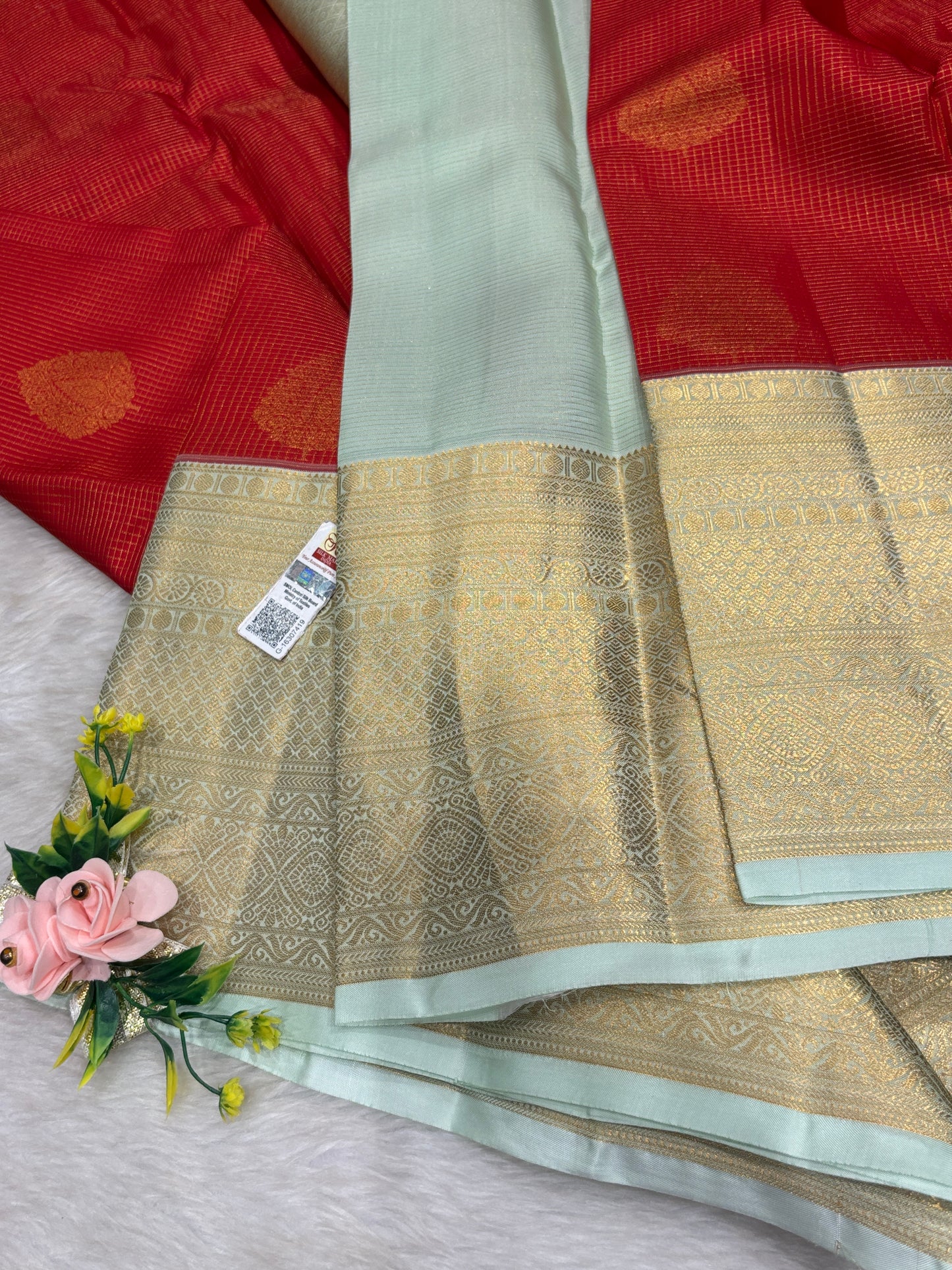 Pure Kanchipuram silk