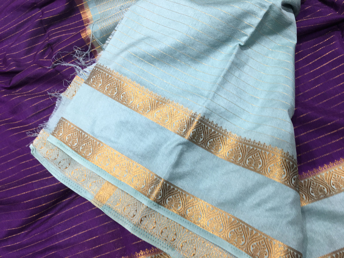 Semi Mysore Crape Silk