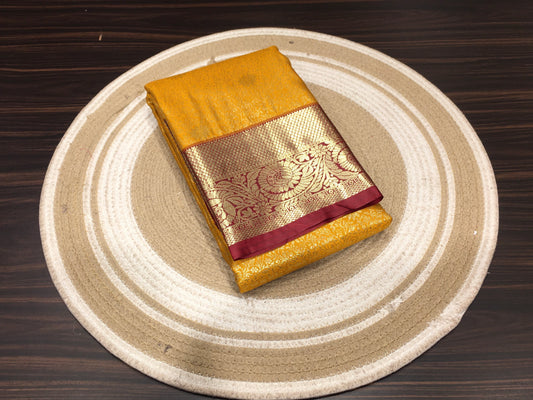 Semi Kanchipuram silk