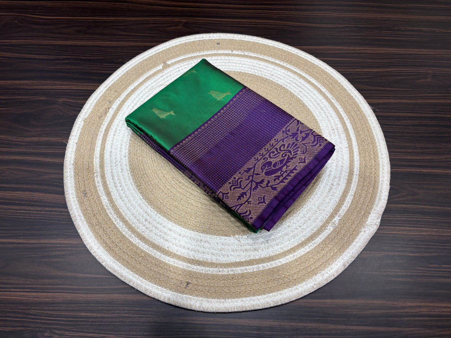 Semi Kanchipuram silk