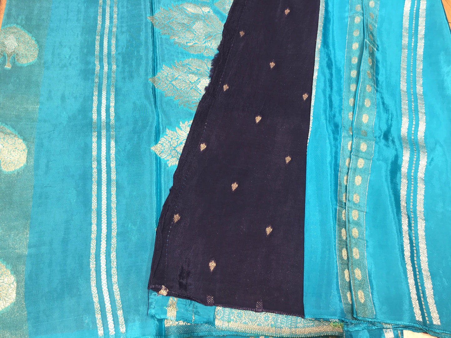 Satin Crape Saree
